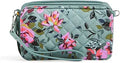 Cotton All in One Crossbody Purse for Women - RFID Wallet Bag