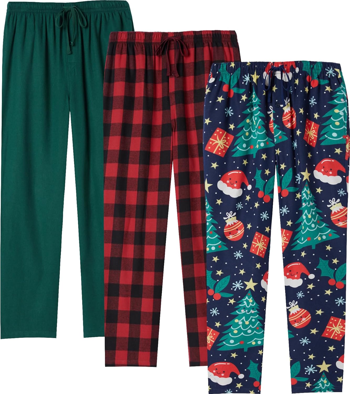 JupiterSecret Mens Pajama Pants Set for Cozy Sleep & Lounge