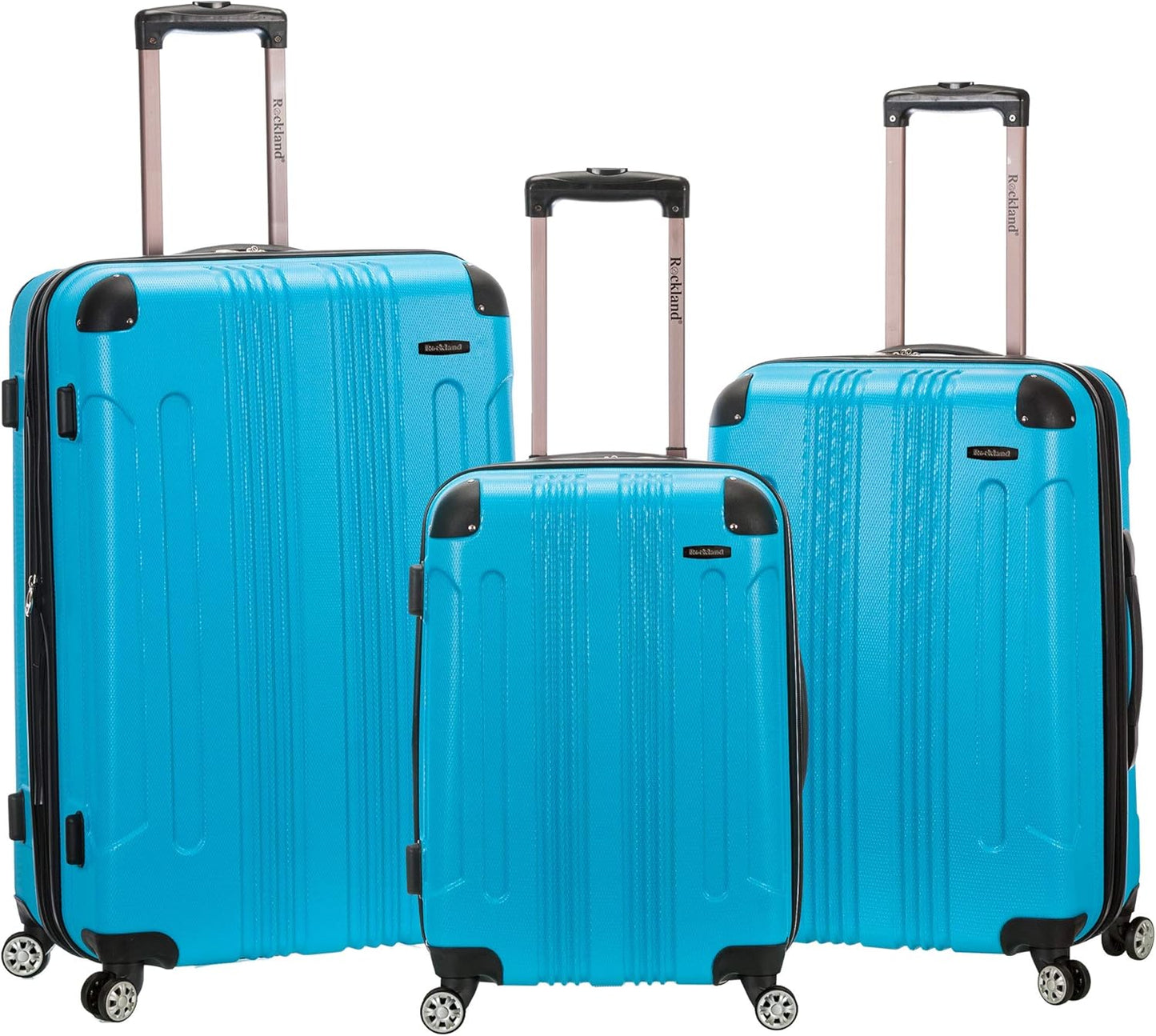 Rockland London Hardside Spinner Wheel Luggage for Travelers