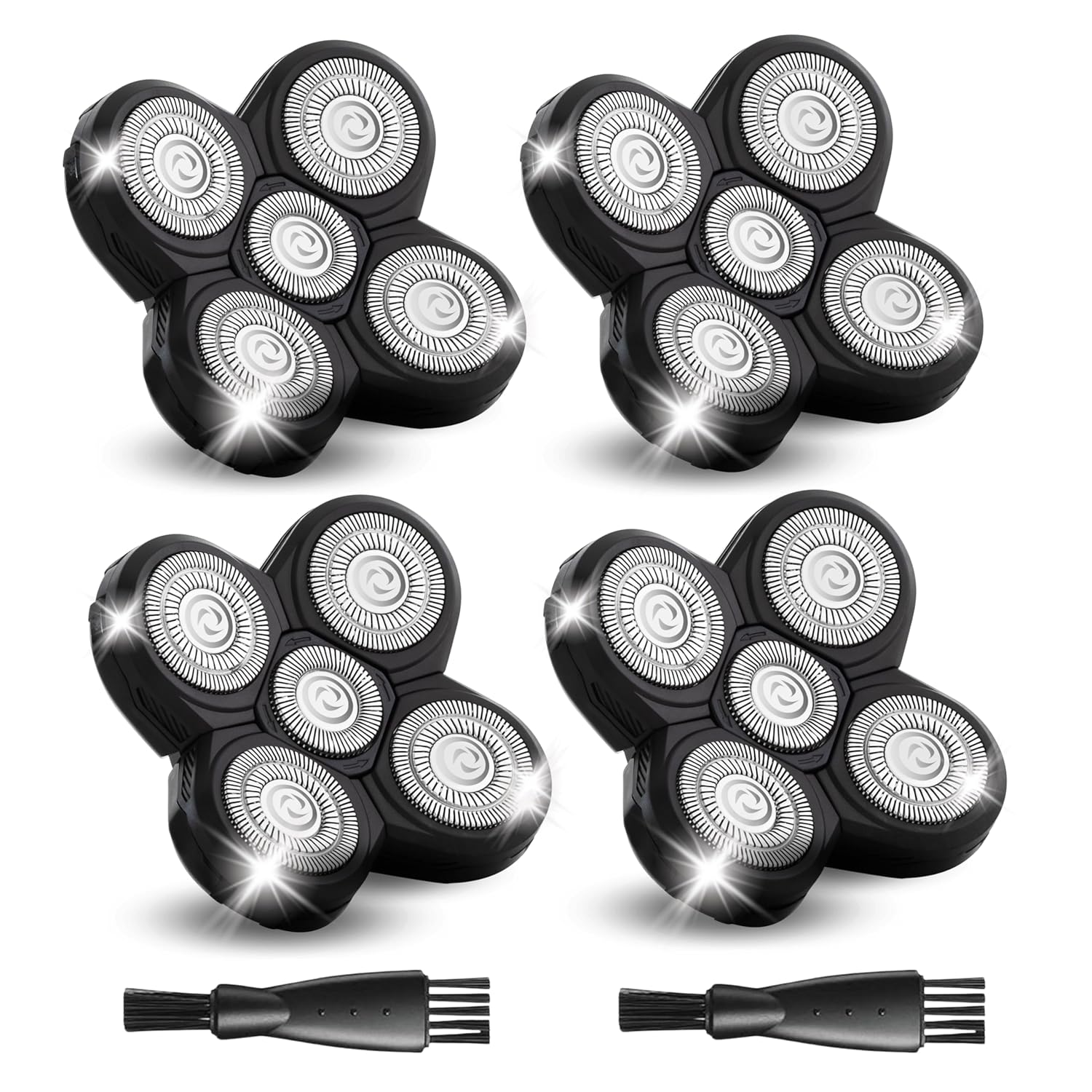 4 Pack Shaver Replacement Blades for Freedom Head Electric Razor