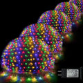 Christmas Net Lights 510 LED 28x5 ft Colorful Net Mesh Lights