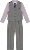 Van Heusen Boys 4-Piece Formal Suit Set - Classic Toddler Outfit