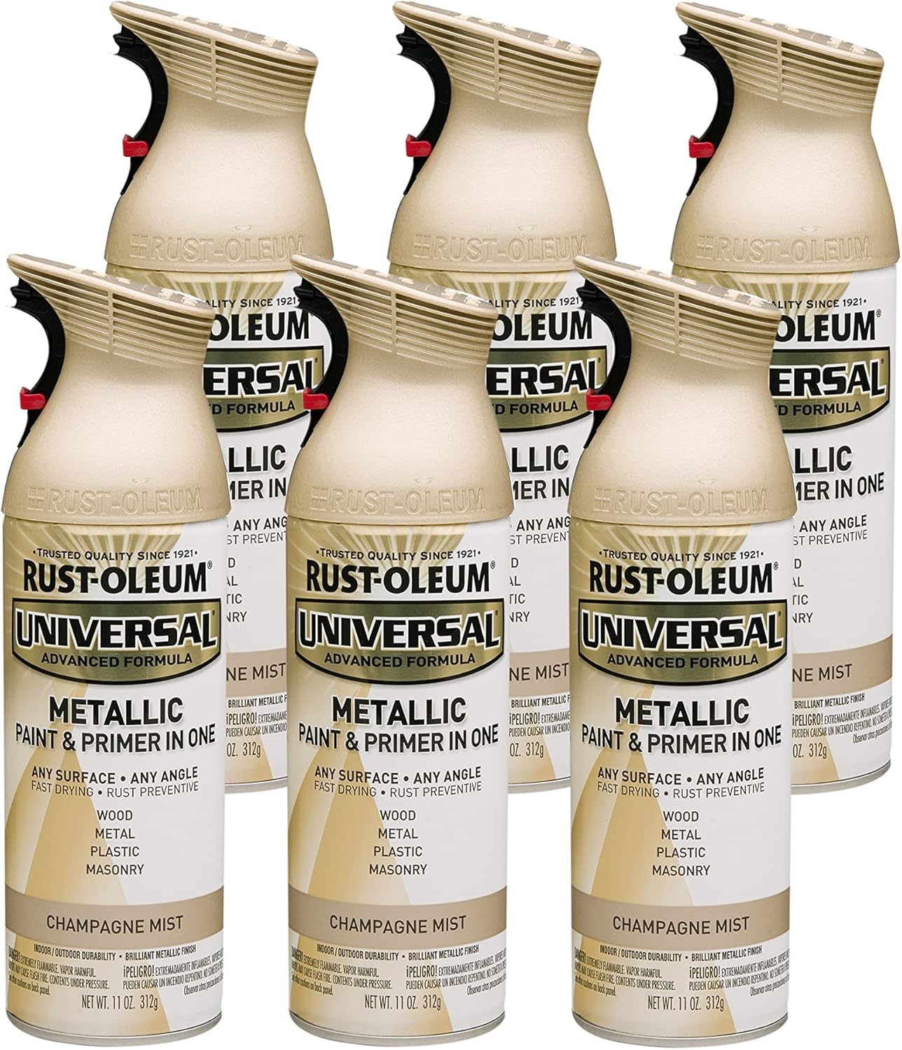 Rust-Oleum Universal All Surface Metallic Mist Spray Paint Review