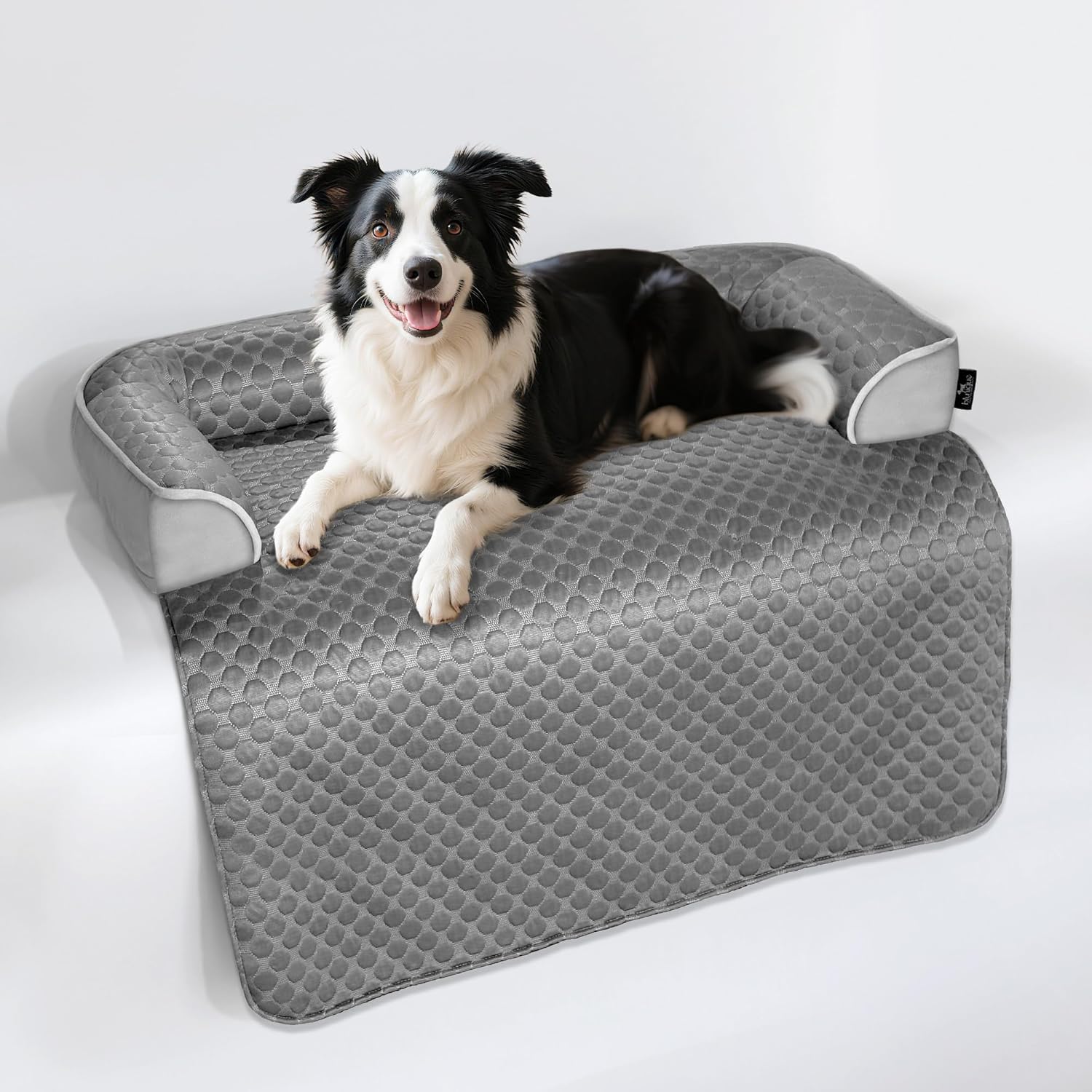 Large Cooling Dog Bed with Waterproof Couch Cover for Dogs