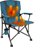 Portable Heated Camp Chair - Stay Cozy Anywhere!