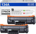 134A Black Toner Cartridge (No Chip) Compatible with HP 134A - 2 Pack