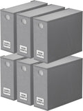 SpaceAid Sheet Organizers 6 Pack - Foldable Linen Storage for Queen