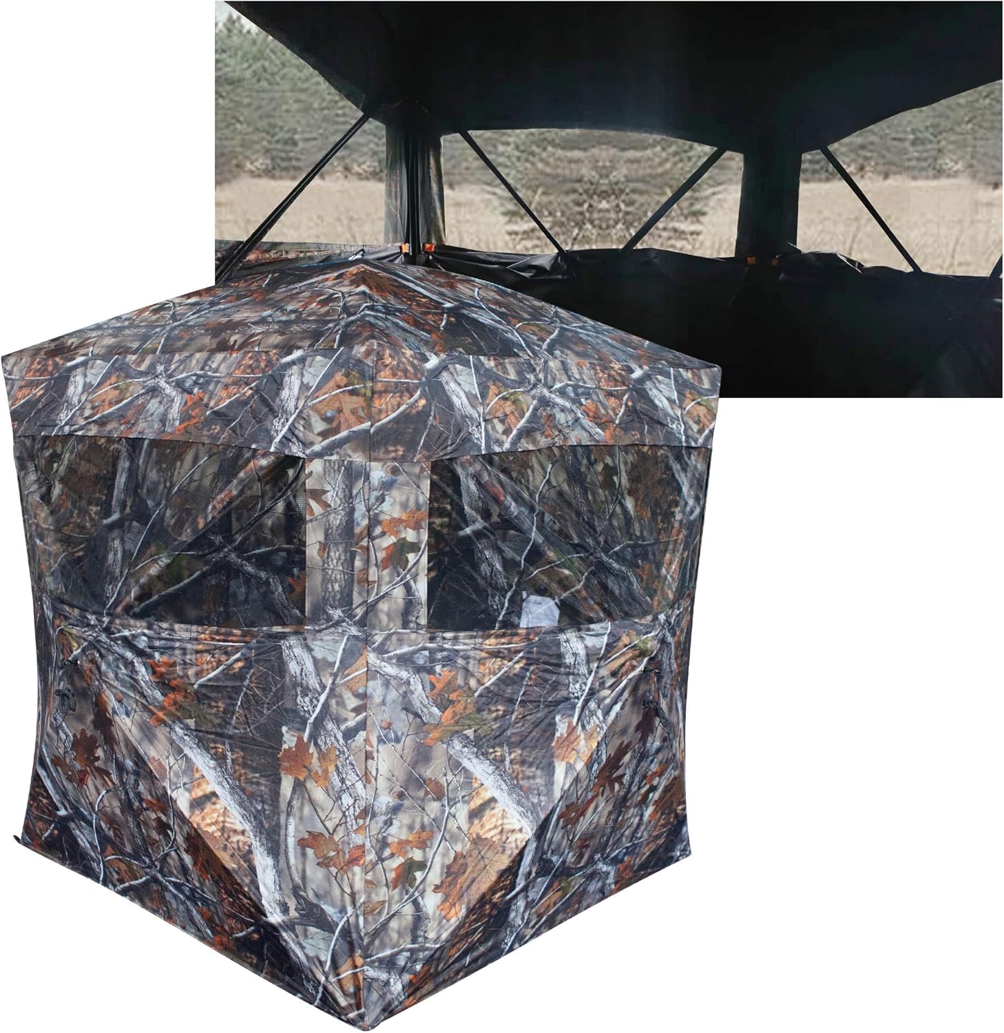 THUNDERBAY SPUR Portable Ground Blind for 2-4 Person Hunting