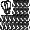 50 PCS 3ft Spring Snap Hook Carabiner M8 - Heavy Duty Quick Link Clips