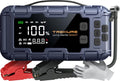 10-in-1 Car Battery Jump Starter with Air Compressor 6000A - Portable