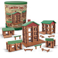 LINCOLN LOGS Collector's Edition Village Set - 327 Real Wood Pieces