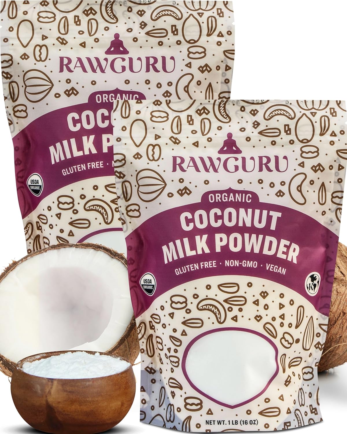 Organic Coconut Milk Powder - Vegan & Nutrient-Dense Goodness