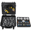Hydraulic Pressure Test Kit with Gauges and Connectors for Excavators
