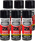 Rust-Oleum Acrylic Enamel 2X Spray Paint, Gloss Black - Smooth Finish