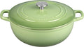 Enameled Cast Iron Dutch Oven Pot 5 Quart - Ideal for Sourdough Baking