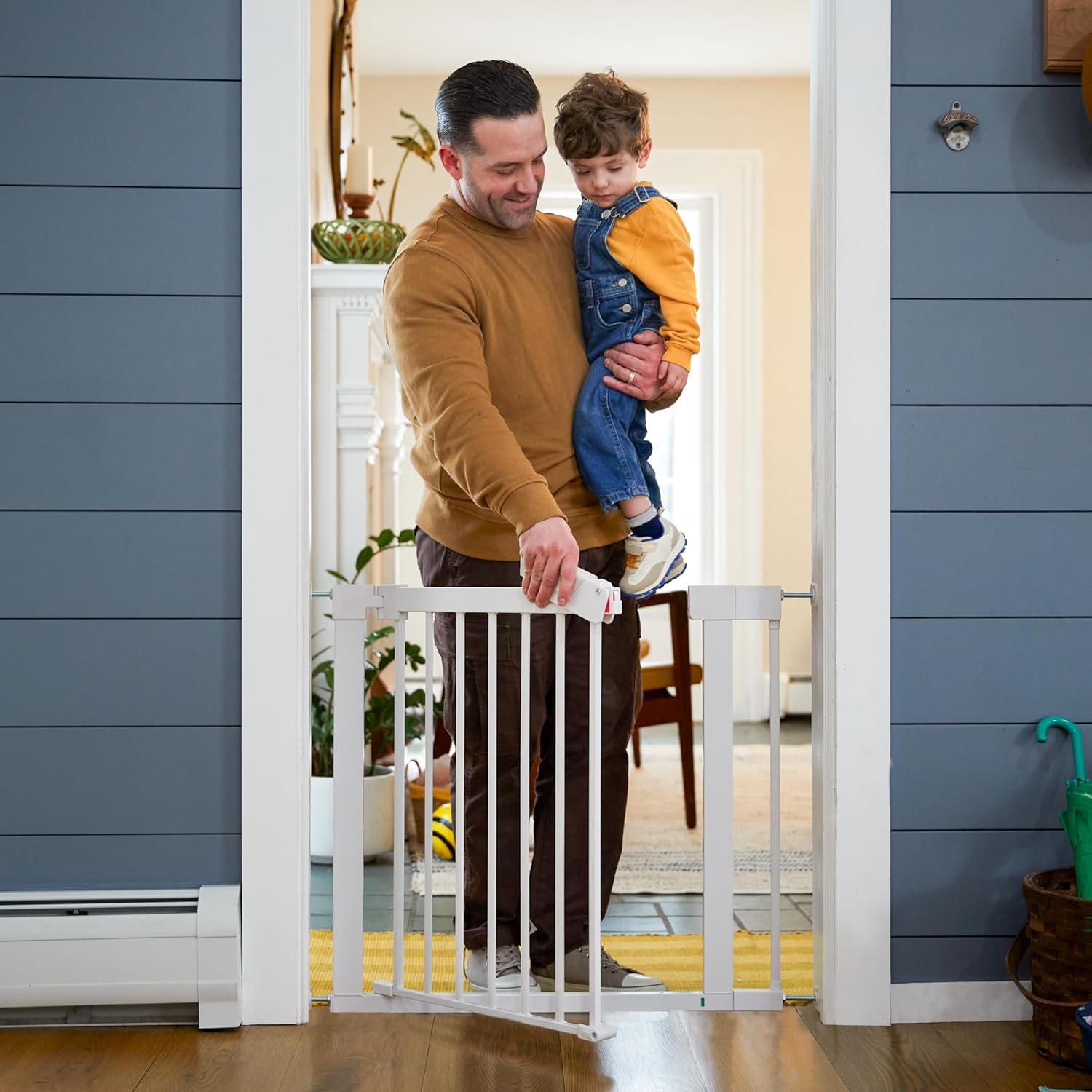 Safety 1st Pressure Mounted Baby Gates for Doorways with SecureTech