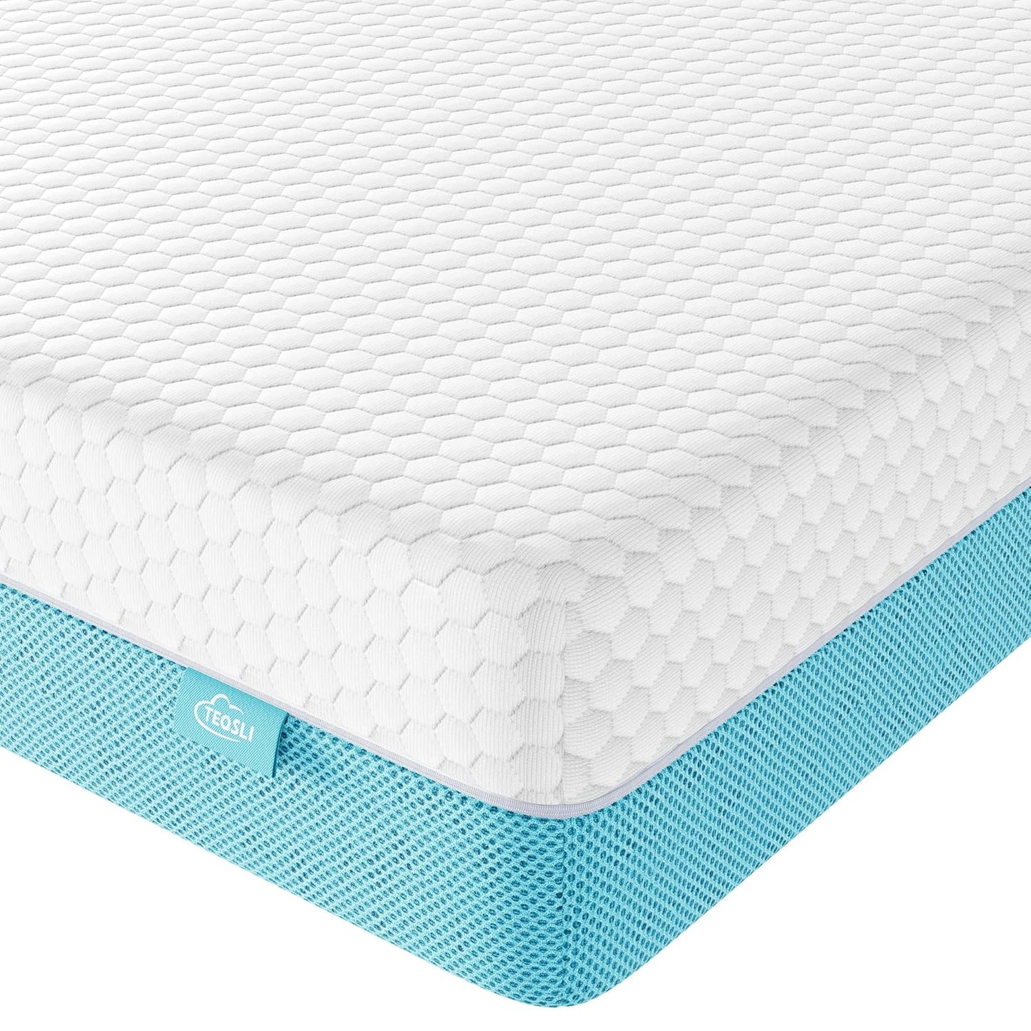 TeQsli Crib Mattress - Memory Foam Toddler Mattress for Comfort