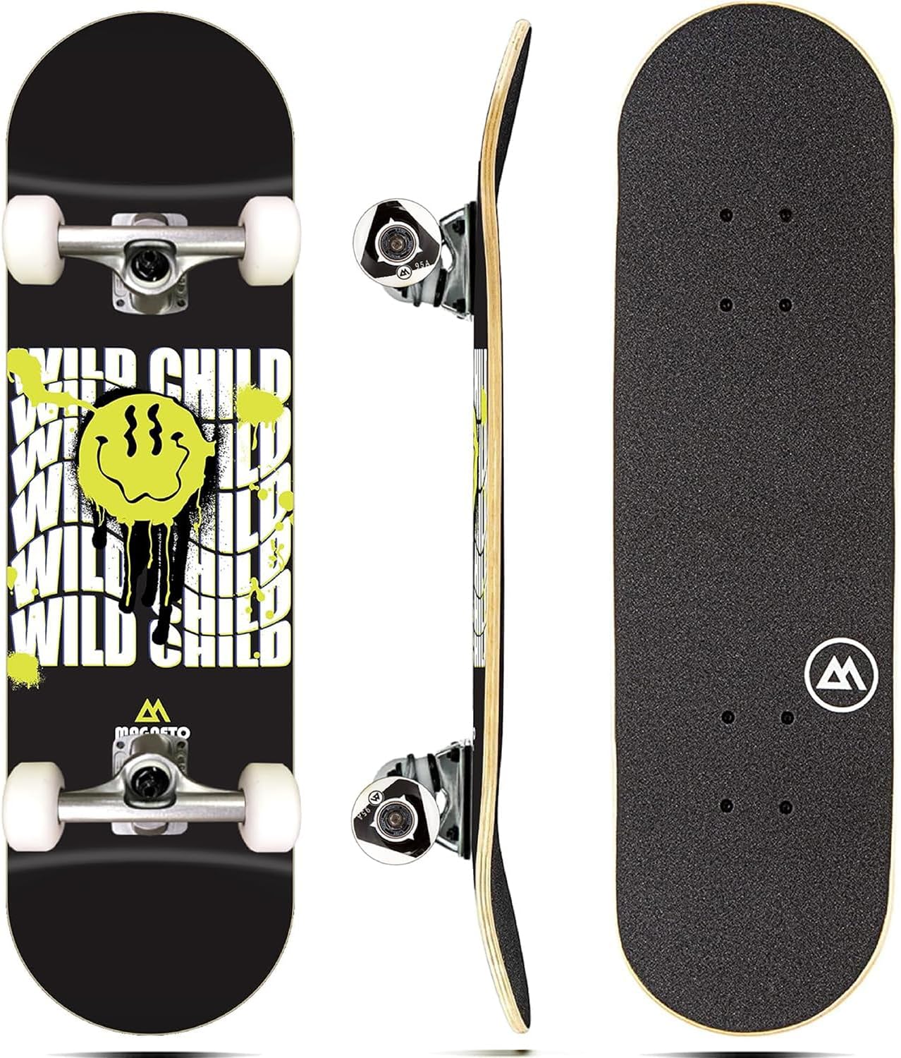Magneto Complete Cruiser Starter Skateboard for All Ages
