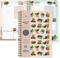 Undated To Do List Daily Planner Notebook - Compact 8.25 x 6.25 in