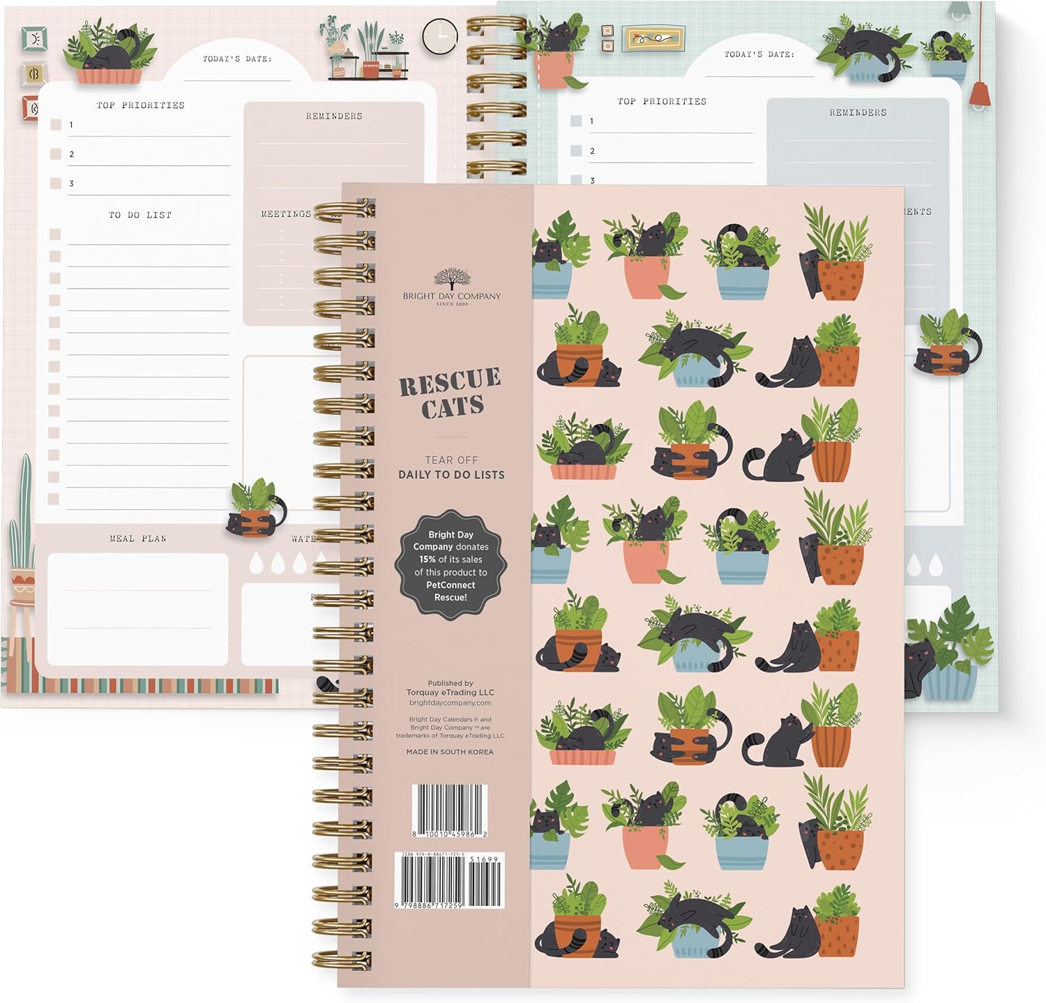 Rescue Cats Daily Task Planner