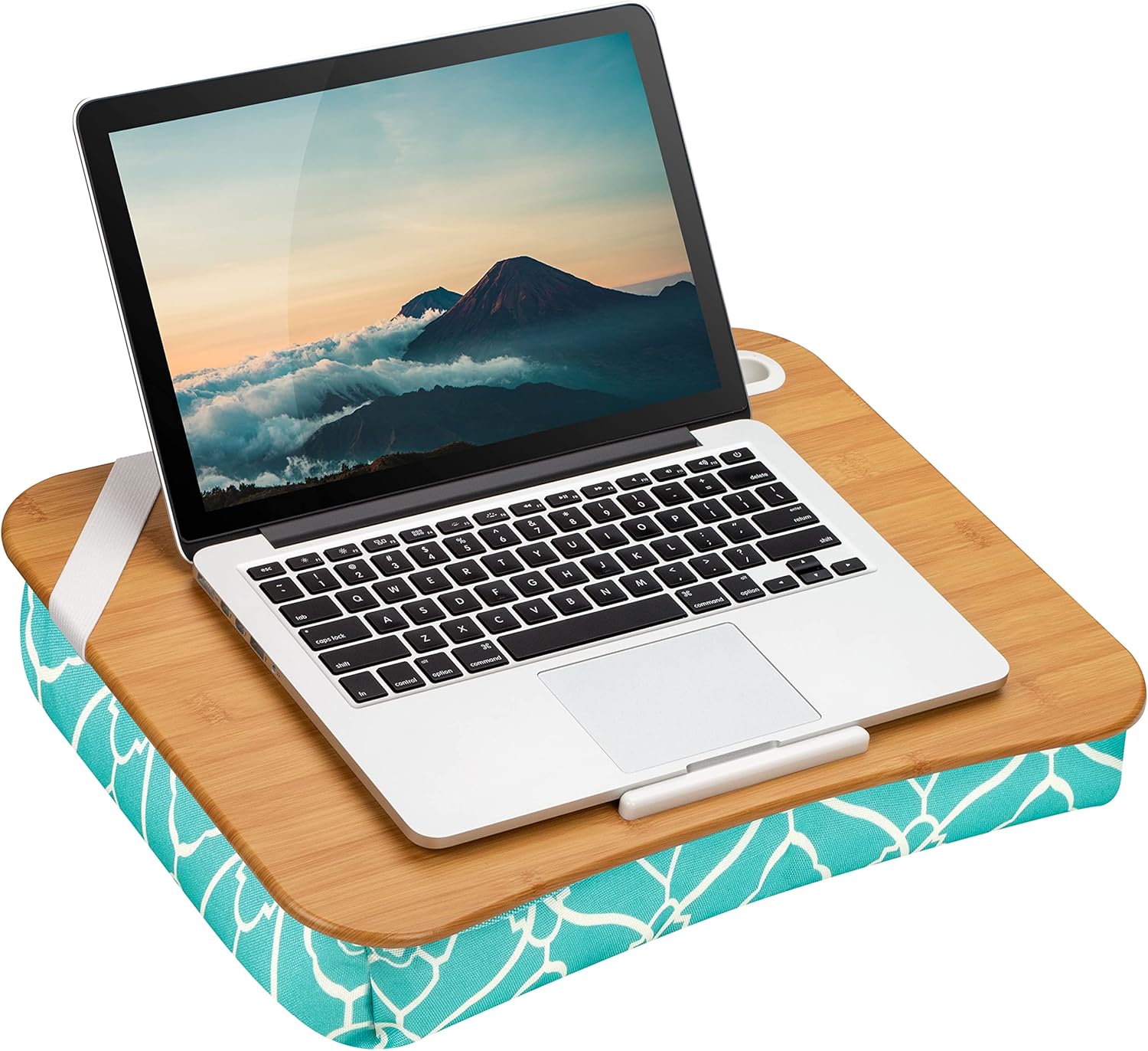 LapGear XL Aqua Trellis Lap Desk - Fits 17.3 Laptops