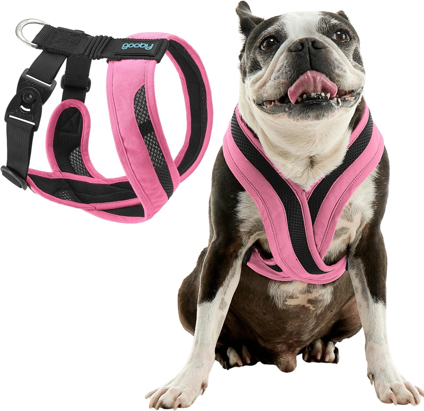 Gooby Comfort X One Dog Harness - Escape-Free & Choke-Free Design