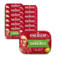 King Oscar Sardines in Extra Virgin Olive Oil - 12 Pack