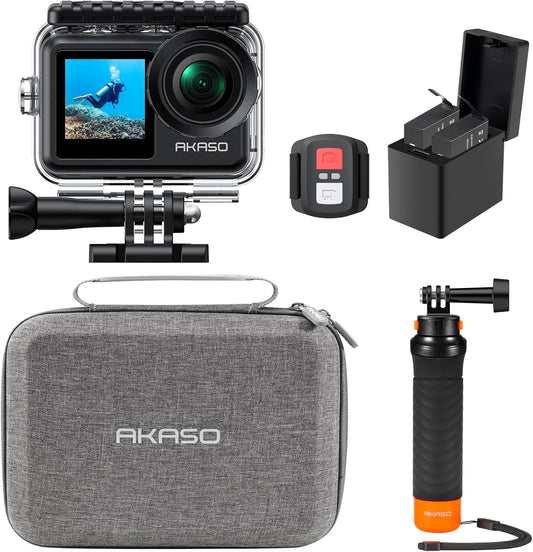 AKASO Brave 7 LE Action Camera: 4K Video, Waterproof, EIS