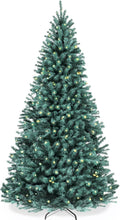 4.5ft Pre-Lit Blue Spruce Christmas Tree for Holiday Decor