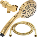 6 Function Handheld Shower Head Kit - High Pressure Polished Brass
