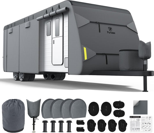 RV Cover 20-22ft: Extra Thick 7 Layers Waterproof Protection