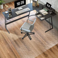 Clear Chair Mat 50 in x 65 in for Hard Floor - Durable Office & Gaming