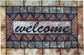 Door Mat Welcome Mat 23.6 x 35.4 in - Heavy Duty Outdoor Rug