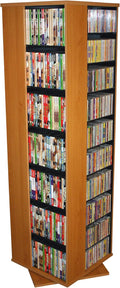 Venture Horizon Revolving Media Tower 1000 - Oak - High-Capacity