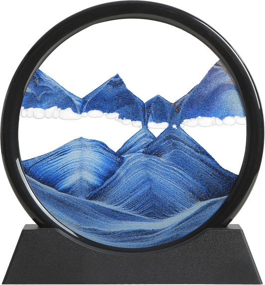 3D Deep Sea Moving Sand Art - Relaxing Office Decor