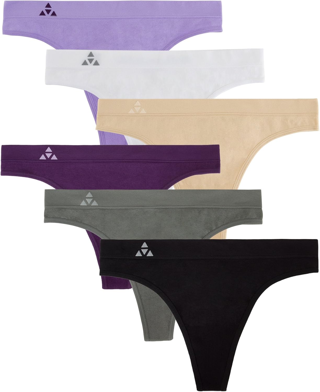 Moisture Wicking Underwear for Women - Seamless Quick Dry Thongs