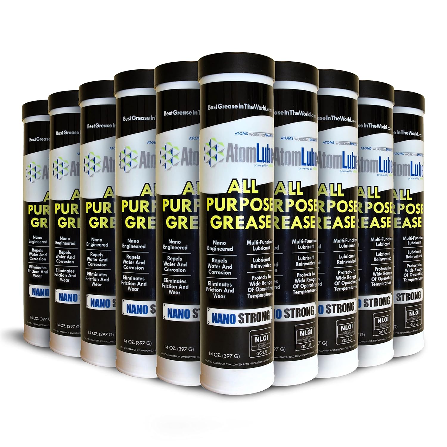 All Purpose Grease for Automotive and Marine Use - 10 Pack