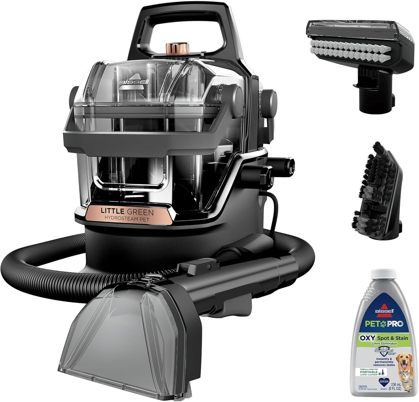 BISSELL Little Green HydroSteam Portable Cleaner for Upholstery