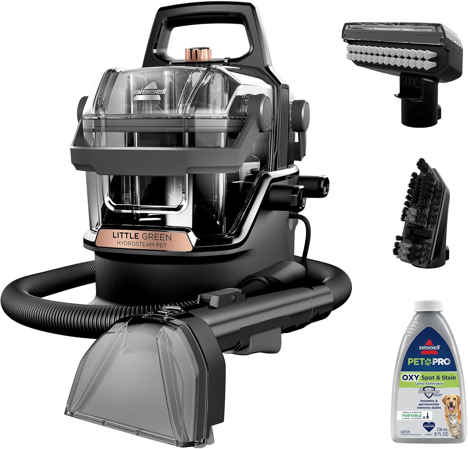 BISSELL Little Green HydroSteam Portable Cleaner for Upholstery