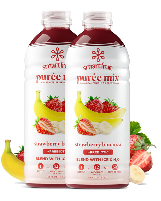 Smartfruit Strawberry Bananza Puree for Smoothies & Juices