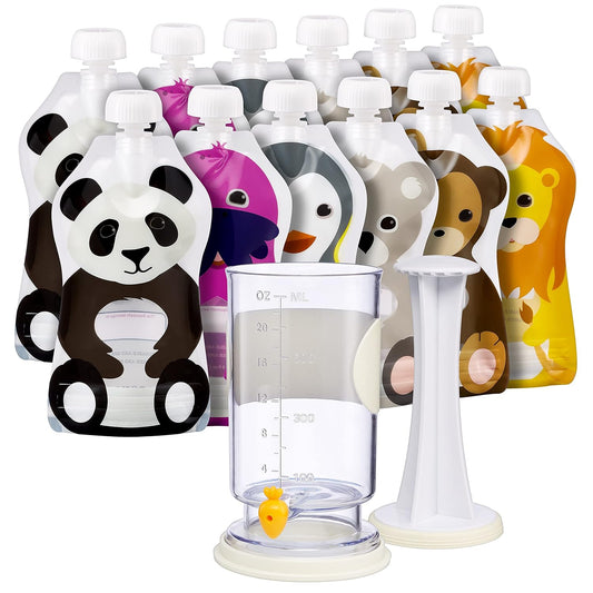 Squooshi Food Pouch Filler Kit: Easy Baby Food Storage