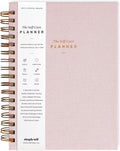 Self-Care Planner - Undated 6 Month Daily Wellness Planner (Blush)