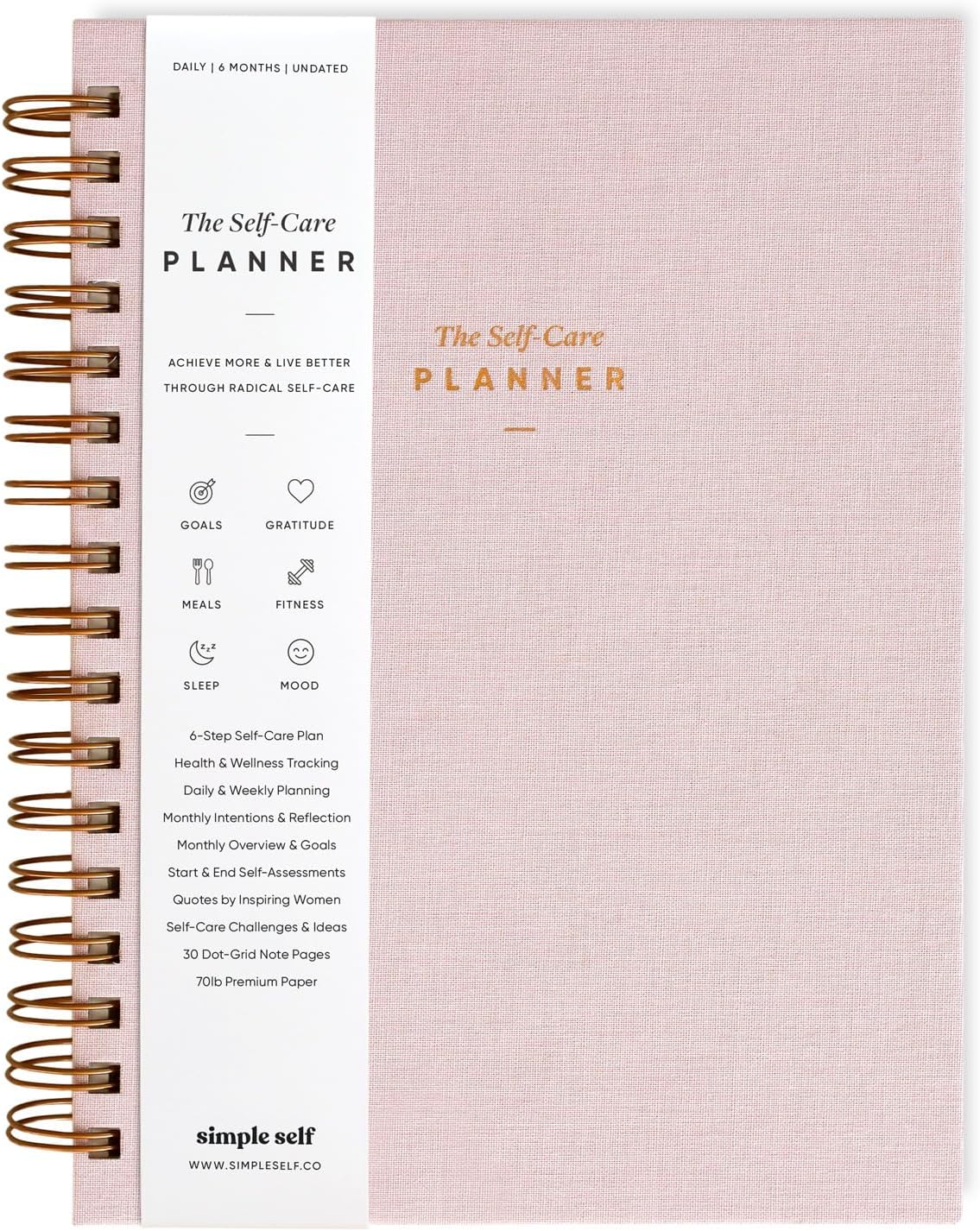 The Self-Care Planner - Your Ultimate Wellness Companion
