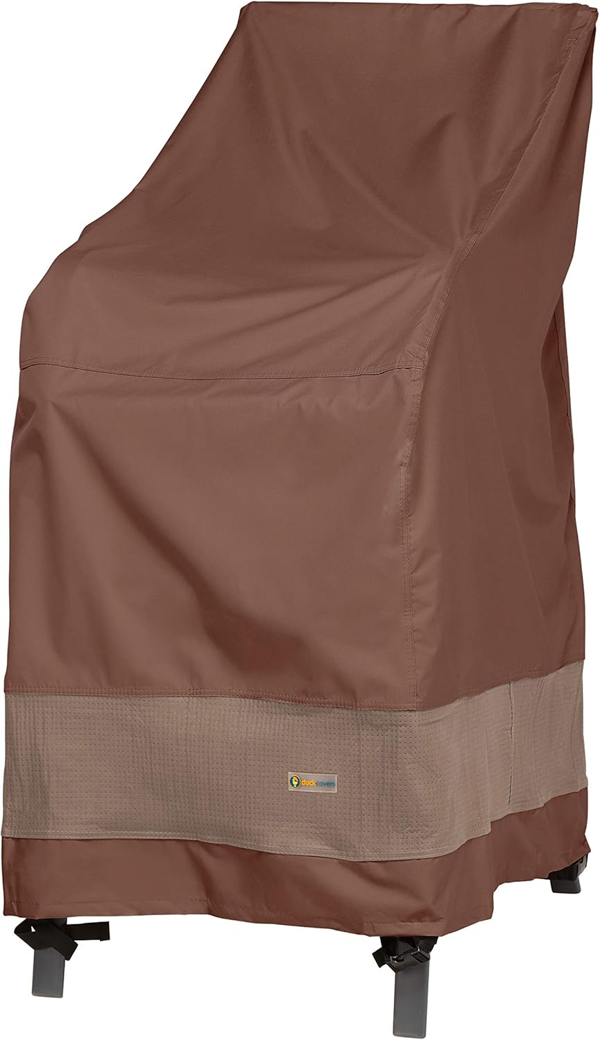 Duck Covers Ultimate Waterproof 28 Inch Stackable Patio Chair Cover