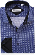 Alex Vando Mens Printed Dress Shirts for Stylish Comfort