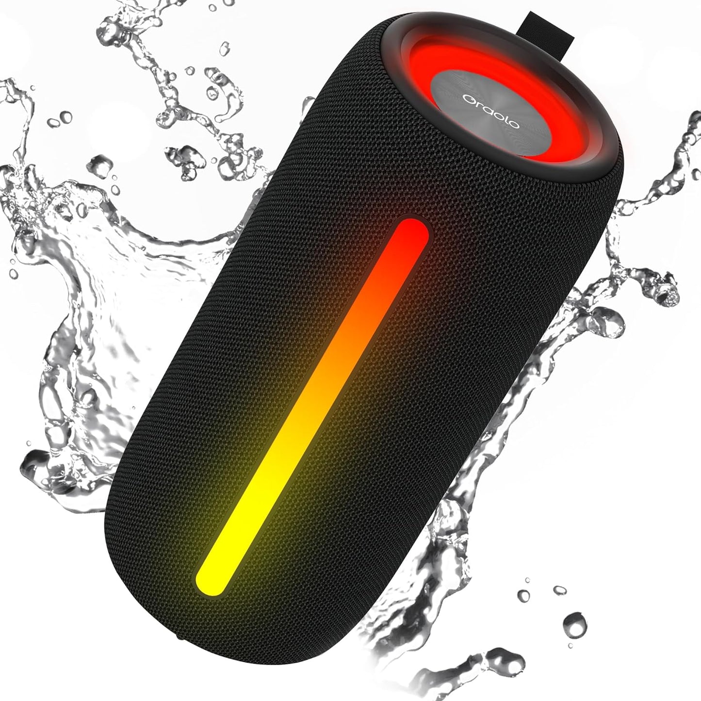 Oraolo 24W Wireless Speaker: Loud Stereo, RGB Lights