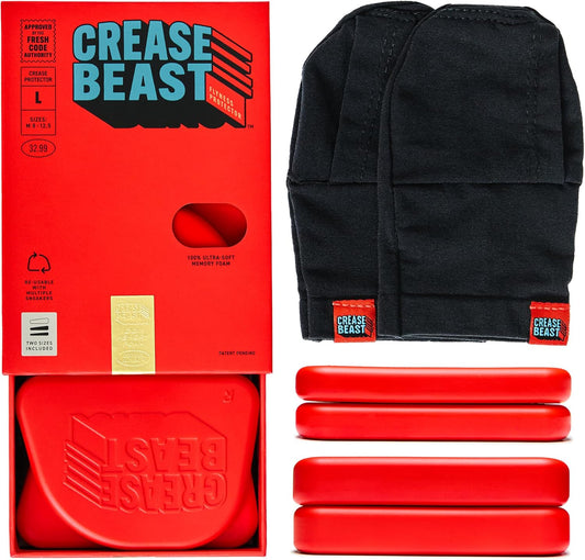 Crease Beast Starter Kit - Ultimate Memory Foam Shoe Protector