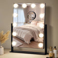 Vanity Mirror with Lights Makeup Mirror - Adjustable 3-Color Lighting