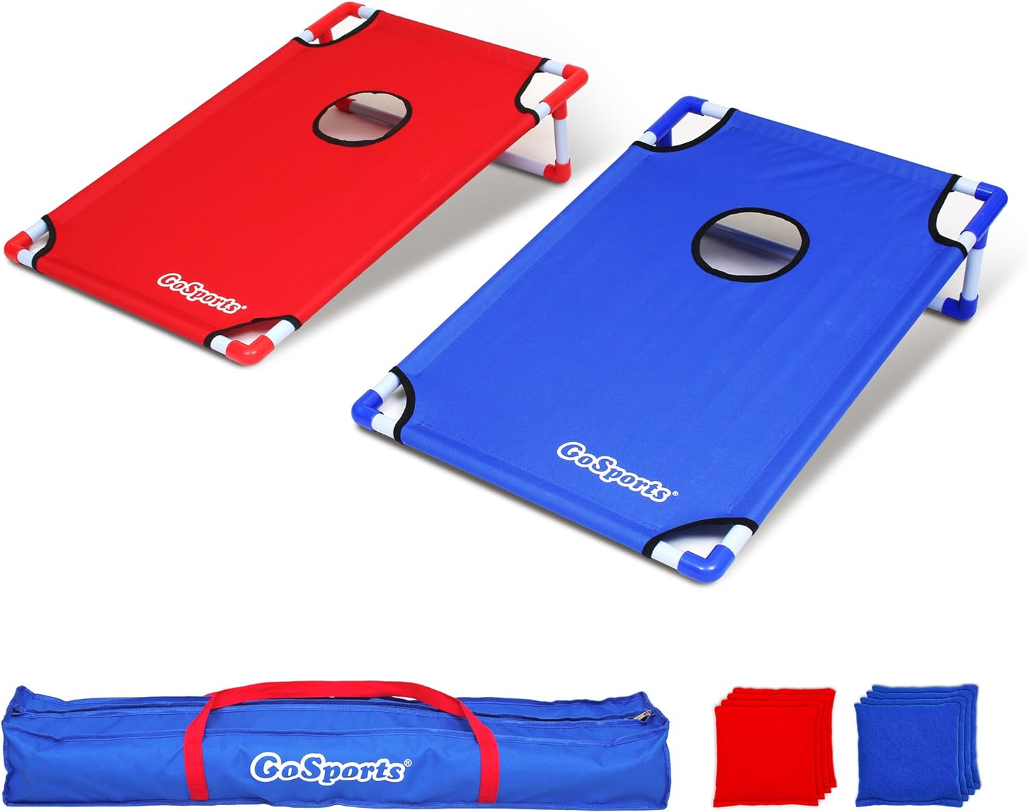 GoSports Portable Cornhole Game Set for Outdoor Fun and Play