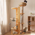 75 in Cat Tree Tower for Indoor Cats Large Adult - Tall Corner Cat